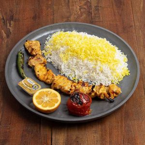 چلوجوجه کباب 220 گرمی